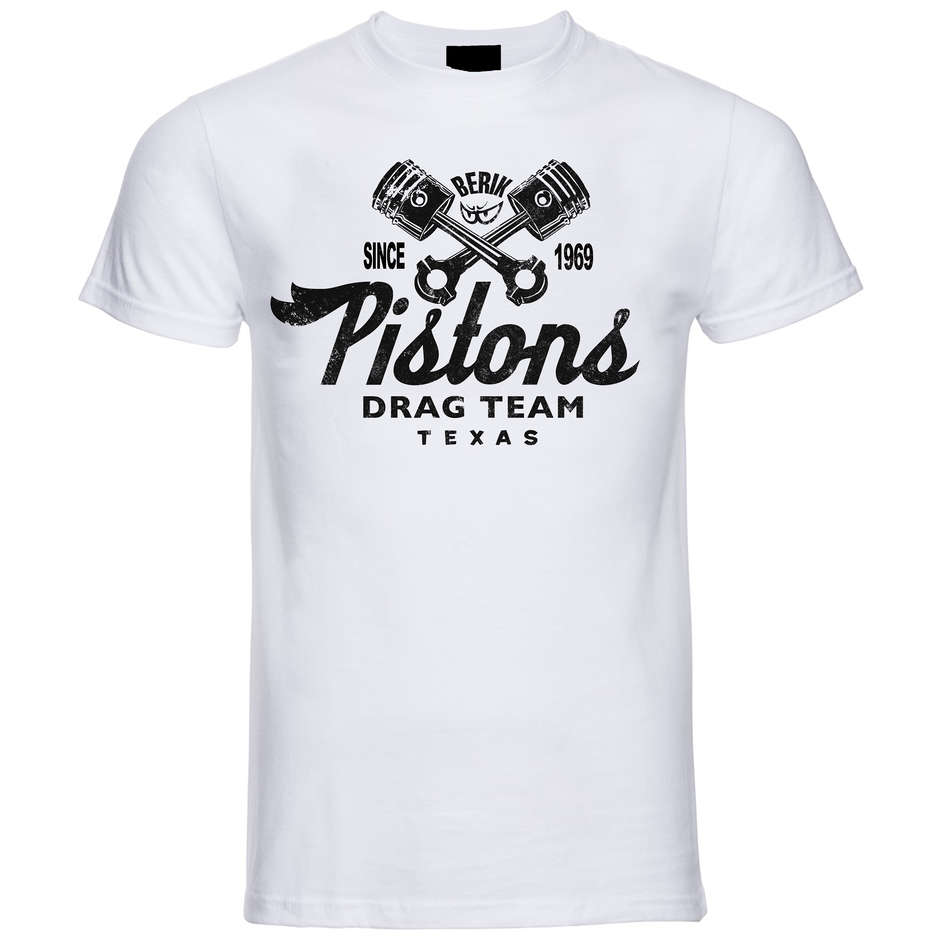 Berik 2.0 White Pistons Crewneck T-Shirt Black Print