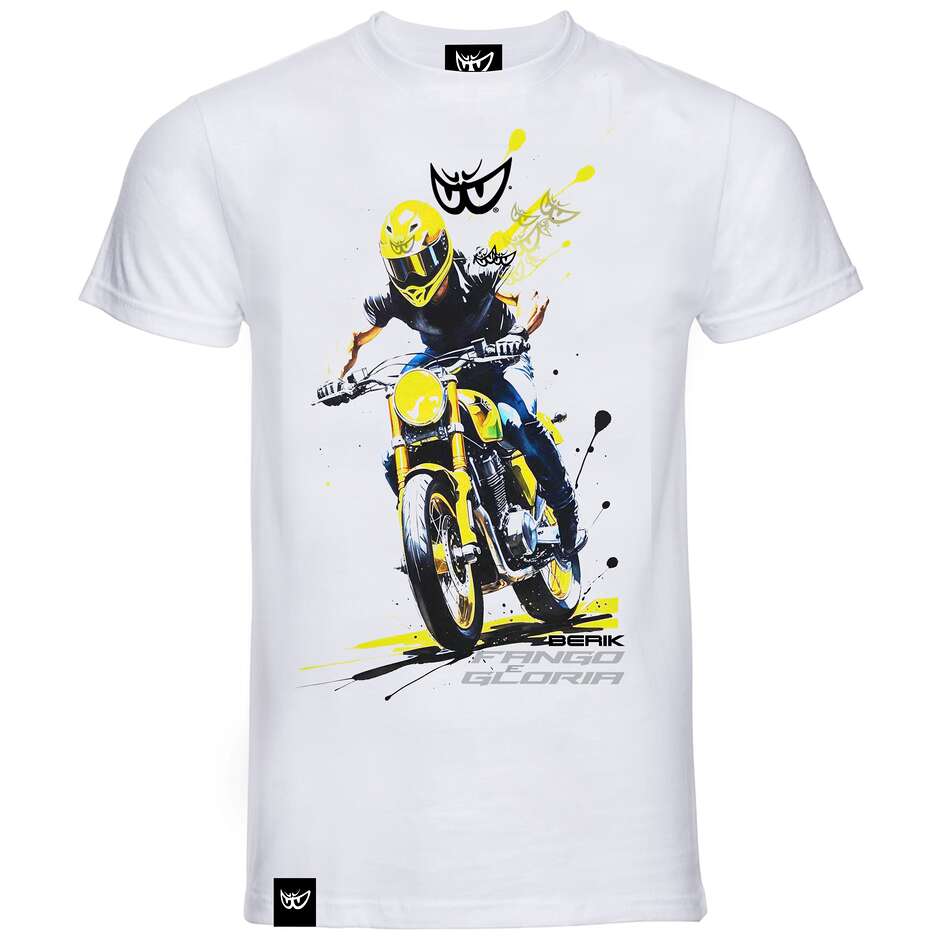 Berik 2.0 White T-Shirt Berik 2026 Mud & Glory Yellow