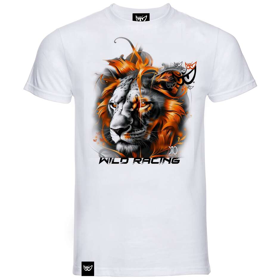 Berik 2.0 White T-Shirt Berik 2026 Wild Racing Orange