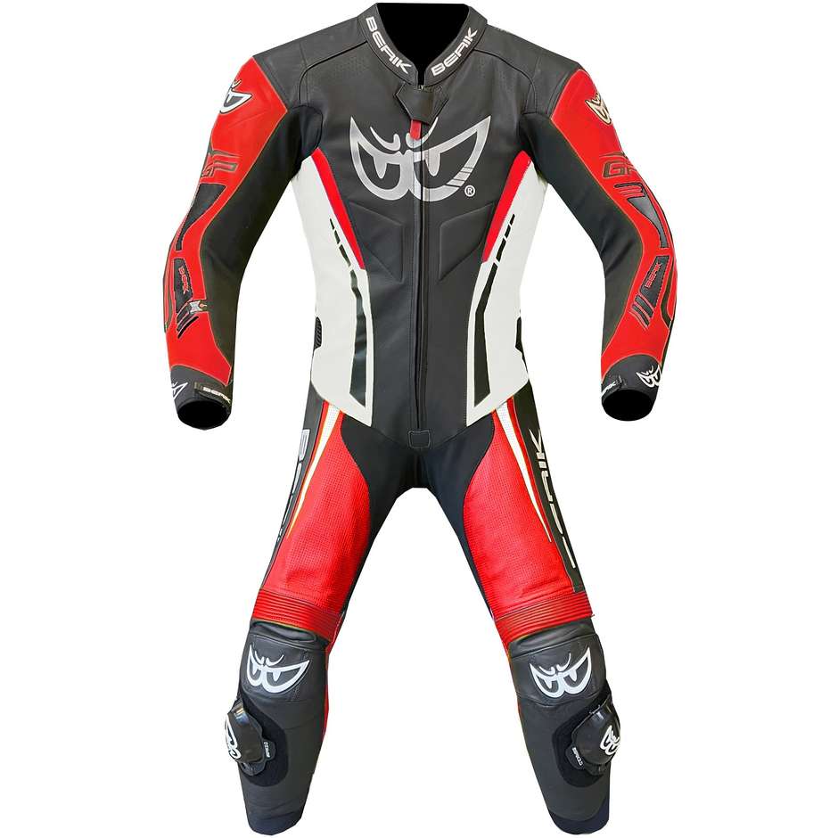 Berik 2.0 Whole Leather Motorcycle Suit Ls1-181327-BK Monza 2 Monza Black Red White