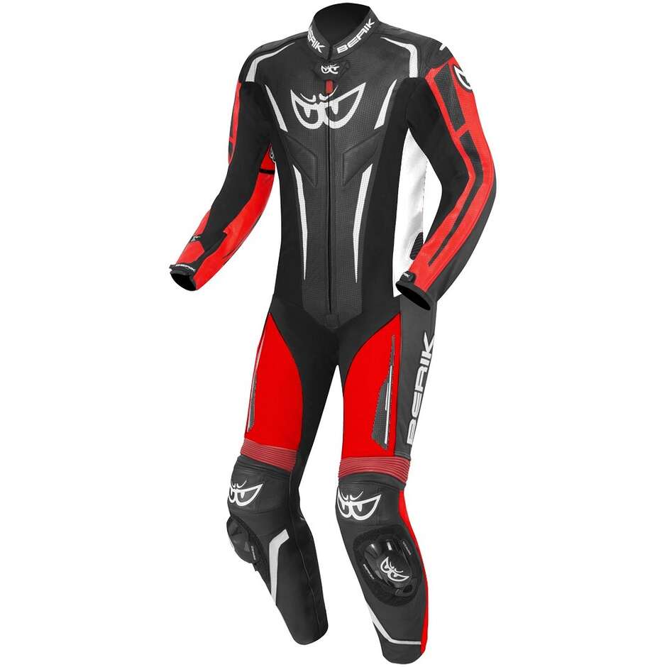 Berik 2.0 Whole Leather Professional Motorcycle Suit Ls1-191315 Black Red
