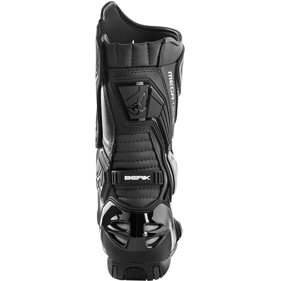 Berik Donington 1563-BK Schwarze Racing-Motorradstiefel