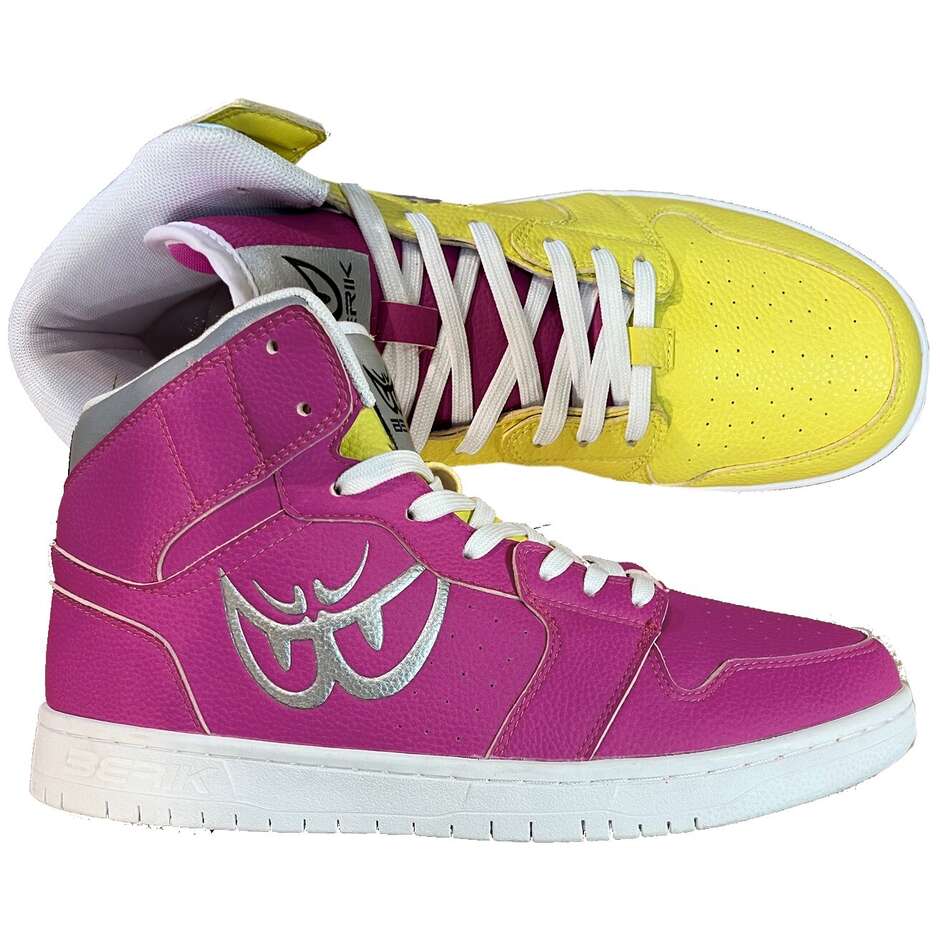 Berik J1 Bicolor Lila Gelb Freizeitschuhe