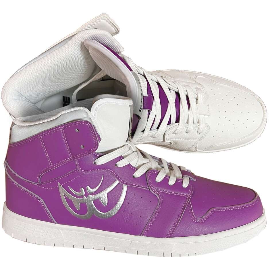 Berik J1 Bicolor Lila Weiß Freizeitschuhe