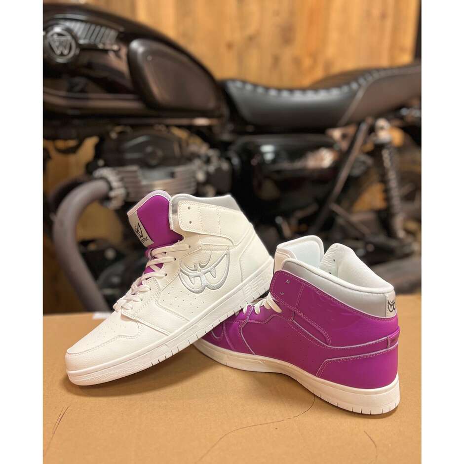 Berik J1 Bicolor Lila Weiß Freizeitschuhe