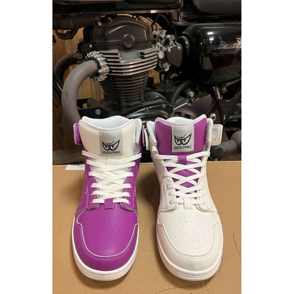 Berik J1 Bicolor Lila Weiß Freizeitschuhe