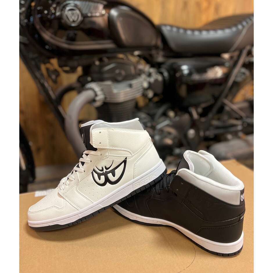 Berik J1 Bicolor Schwarz Weiß Freizeitschuhe