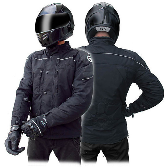 Berik Mgp 4345  Motorcycle Jacket Fabric Technician Tourmaster Waterproof Black