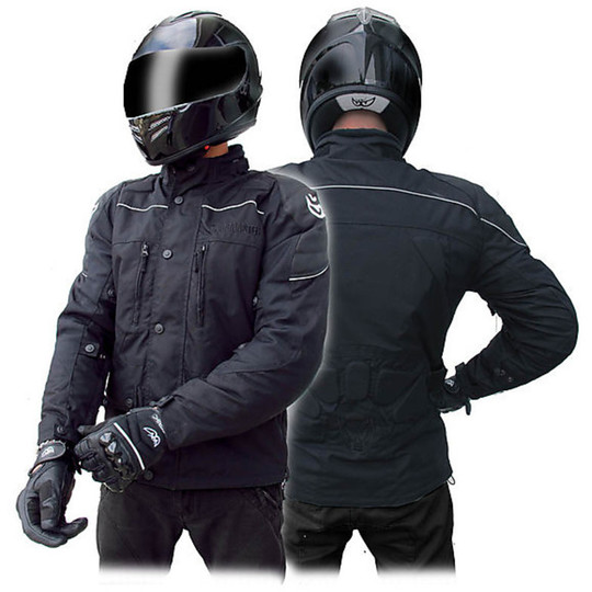Berik Mgp 4345  Motorradjacke Fabric Technician Tourmaster Waterproof Schwarz