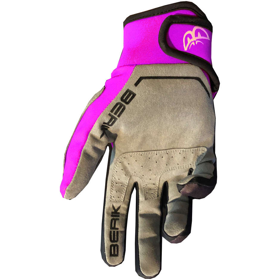 Berik MX-Pro Orion Cross Enduro motorcycle gloves Black Pink