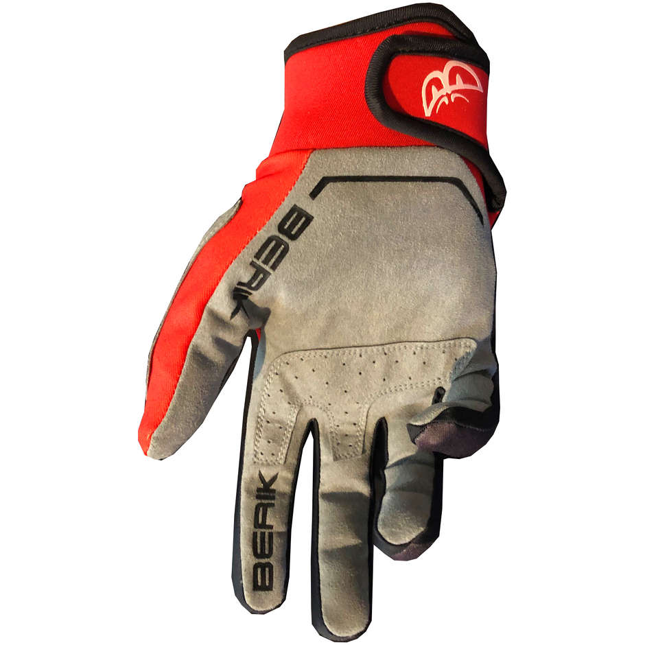 Berik MX-Pro Orion Cross Enduro motorcycle gloves Black Red