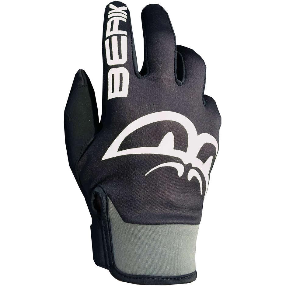 Berik MX-Pro Style One Black White Cross Enduro motorcycle gloves