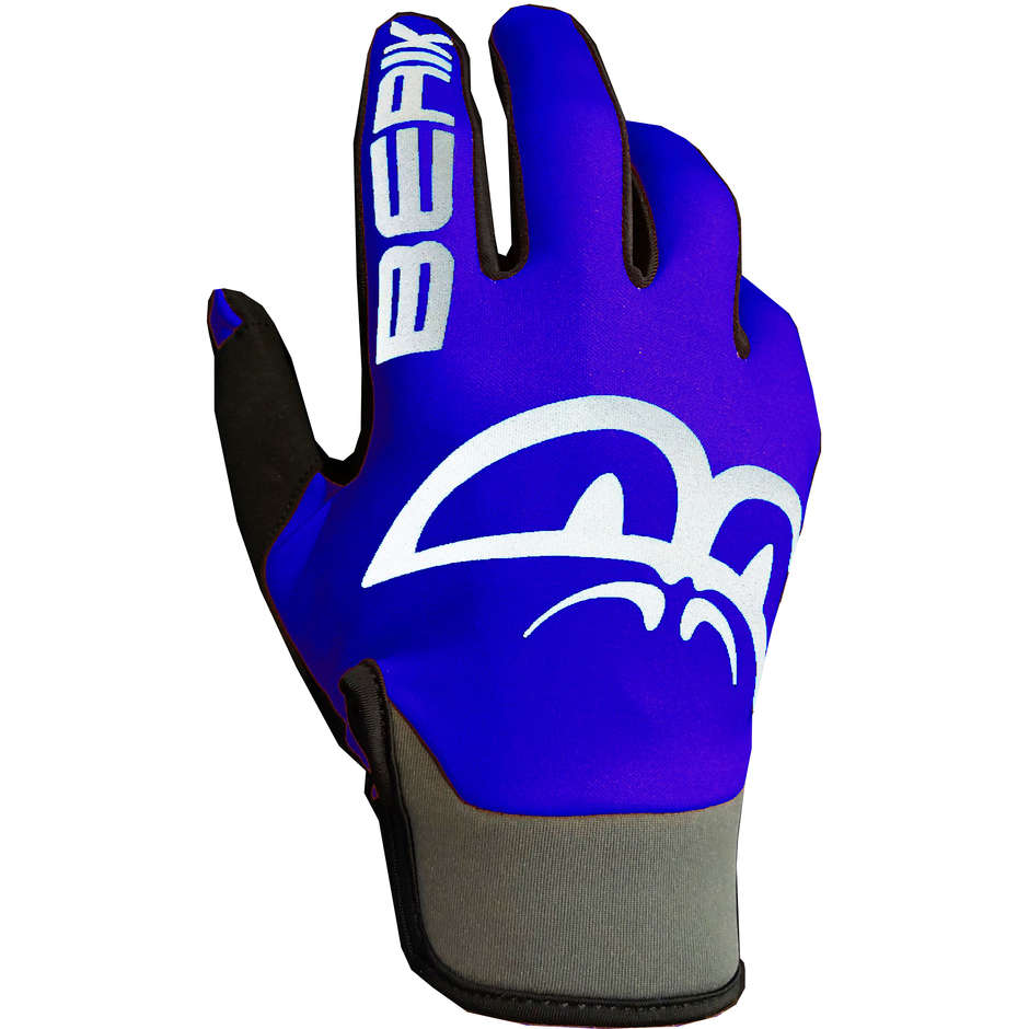 Berik MX-Pro Style One Blue White Cross Enduro motorcycle gloves