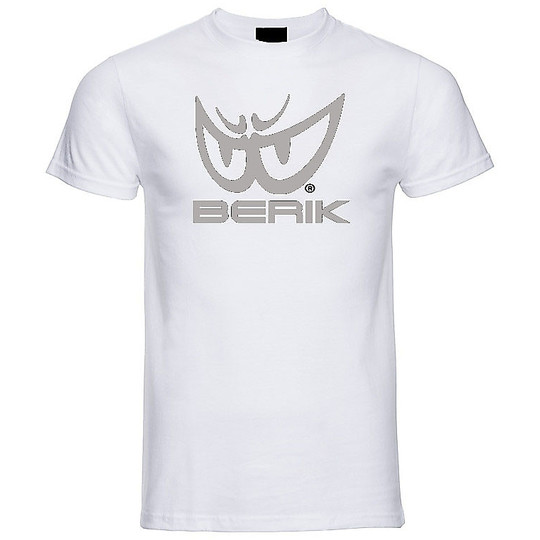 Berik T-Shirt 2.0 TEE12 Crewneck Printed White Silver