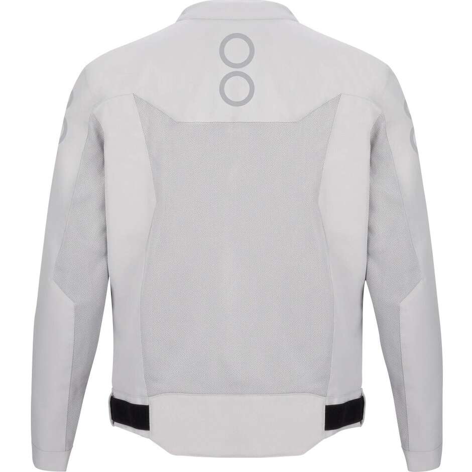 BERING ALIAS Motorradjacke Hellgrau