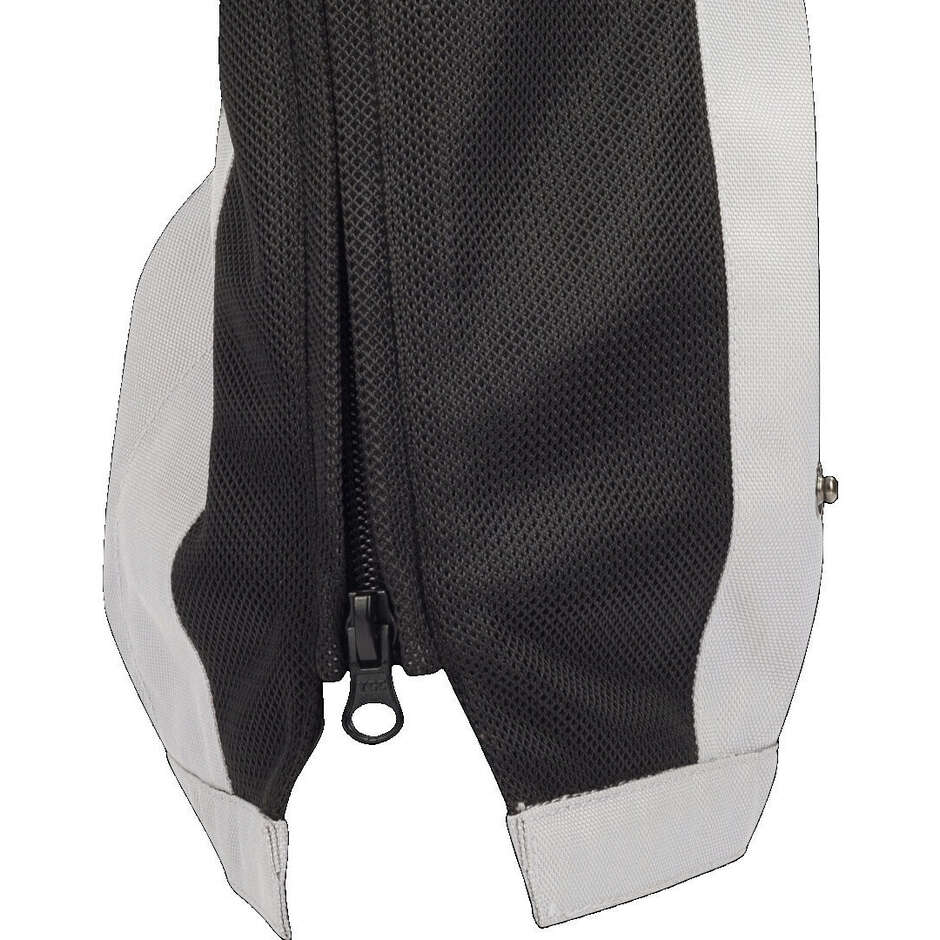 Bering BAKUNDU Motorcycle Pants Grey Black Red