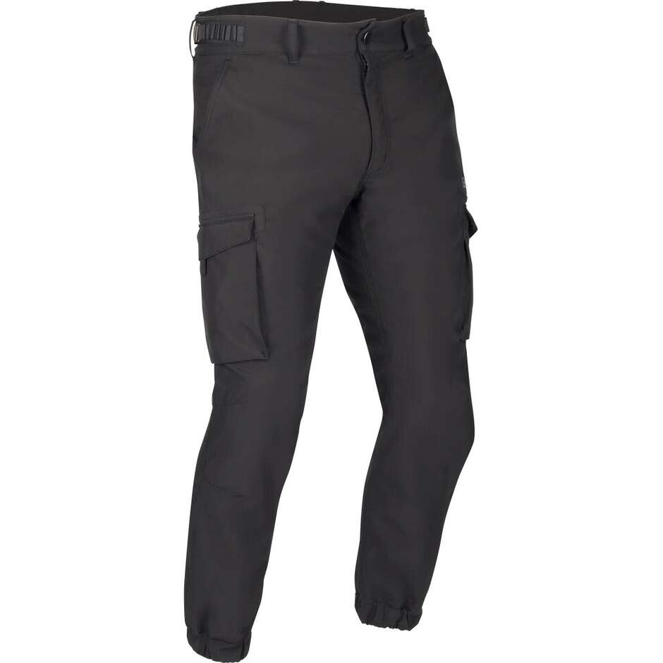 BERING BARKER Black Motorcycle Pants