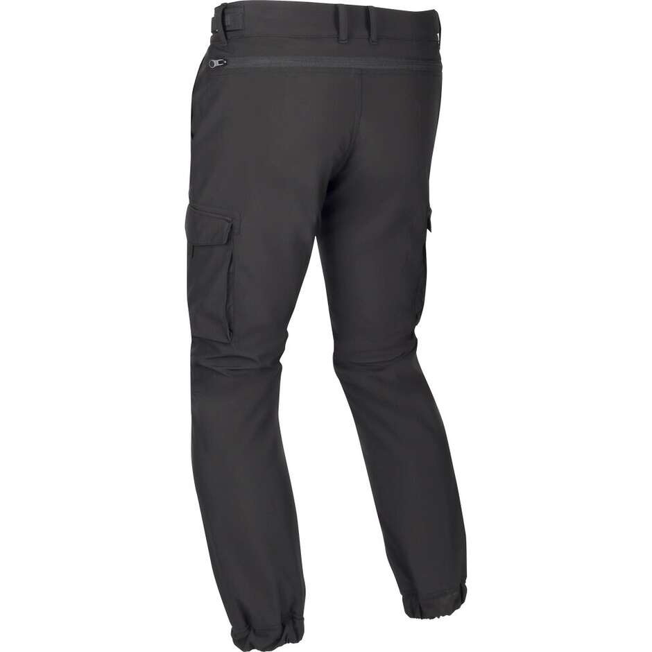 BERING BARKER Black Motorcycle Pants