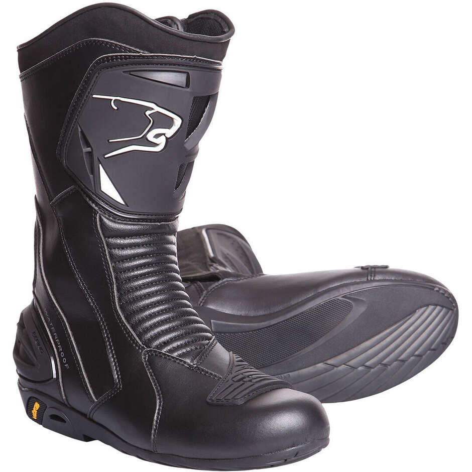Bering Boots X-ROAD Black Motorcycle Boots