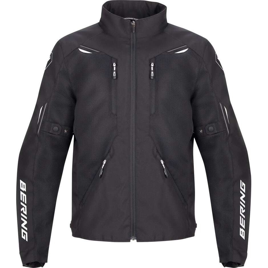 BERING BRAZILIA Motorcycle Jacket Black/White