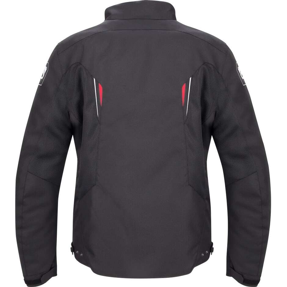 BERING BRAZILIA Motorradjacke Schwarz/Rot