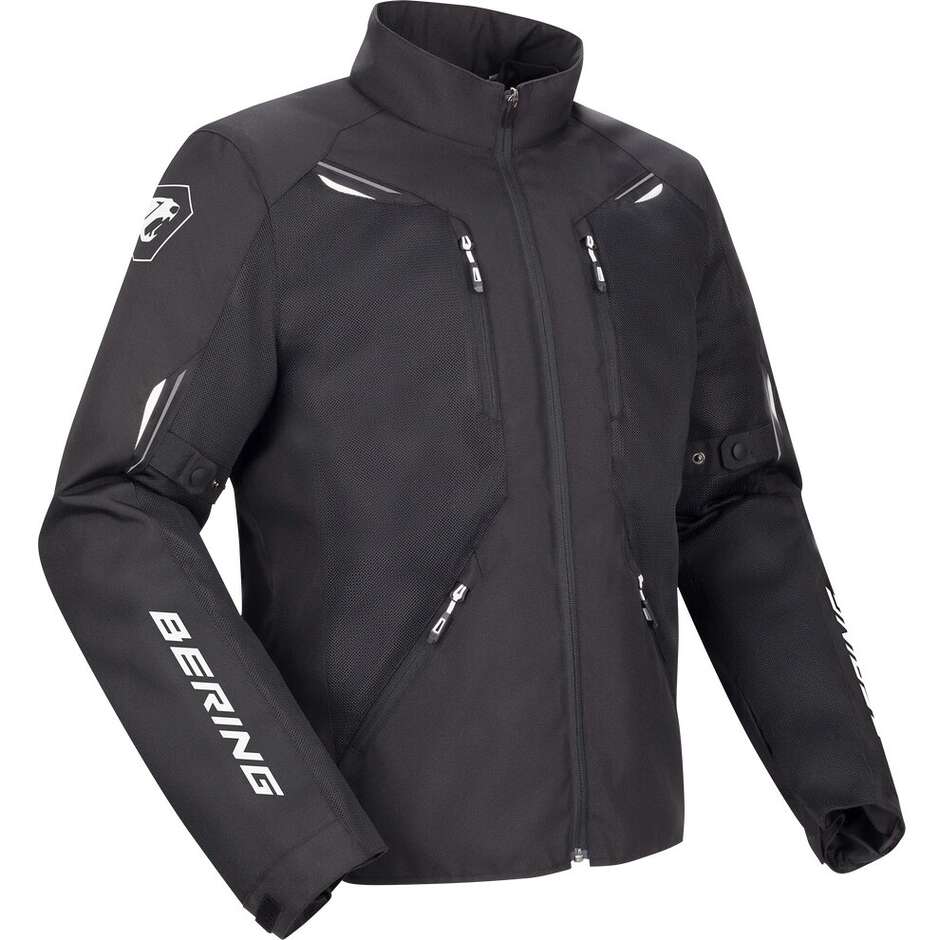 BERING BRAZILIA Motorradjacke Schwarz/Weiß