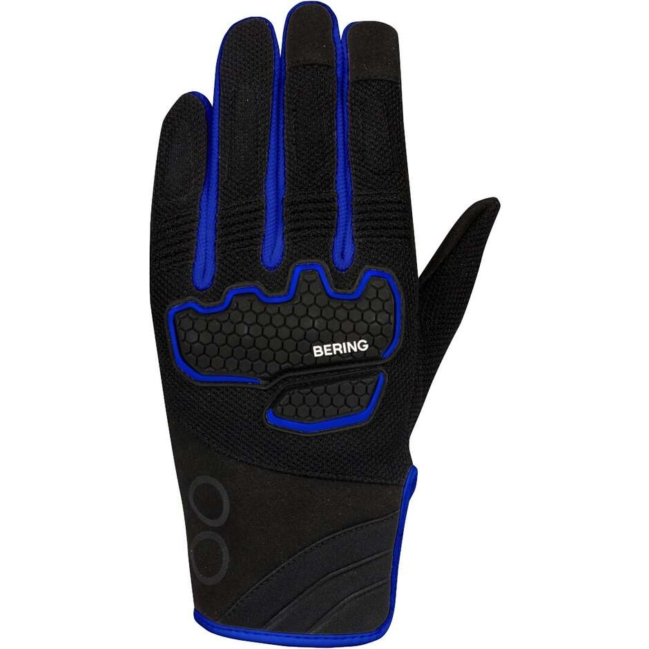 Bering BREEZE Motorcycle Gloves Black Blue