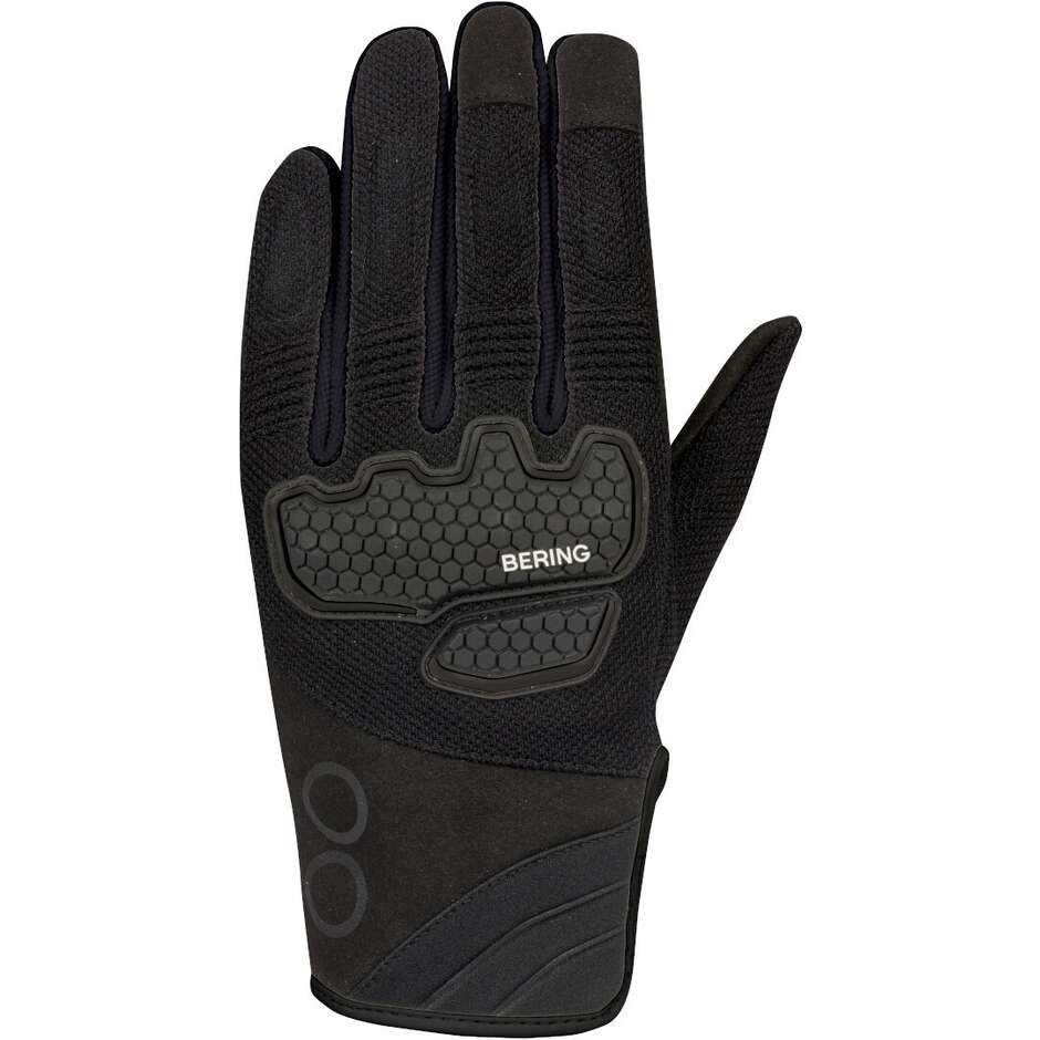 Bering BREEZE Motorcycle Gloves Black