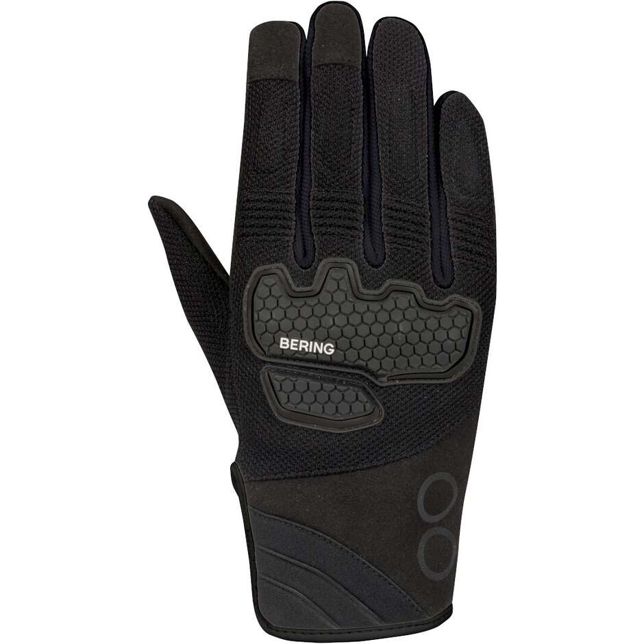 Bering BREEZE Motorcycle Gloves Black