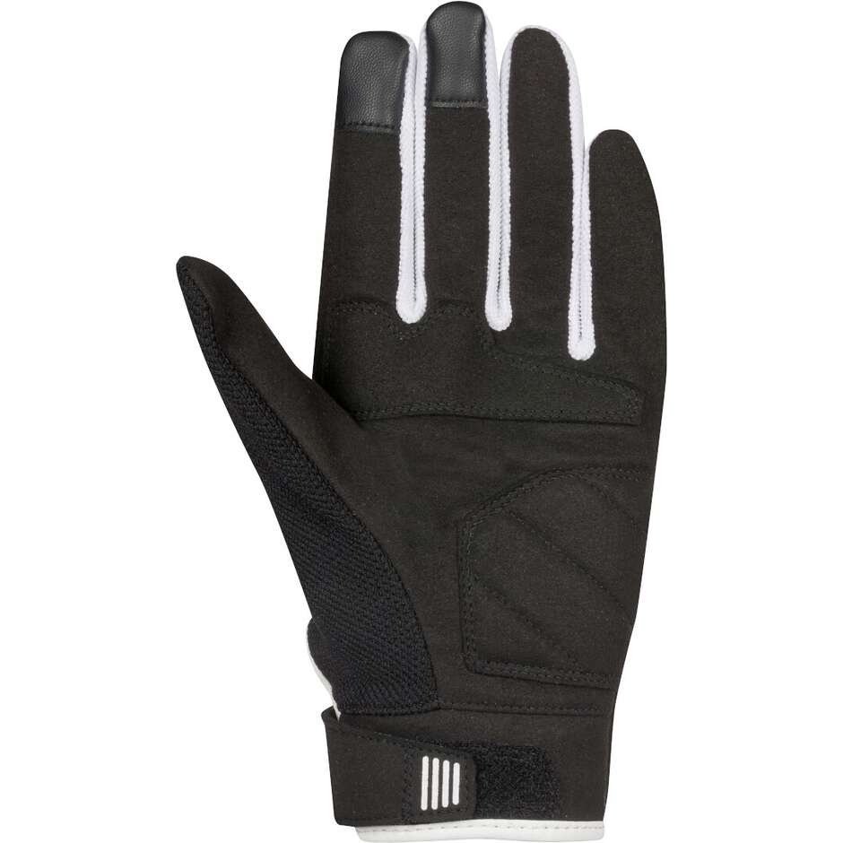 Bering BREEZE Motorradhandschuhe Schwarz Weiß