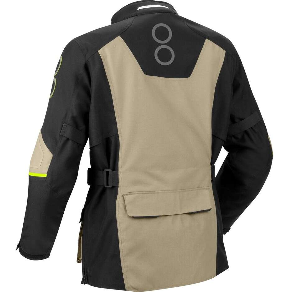 BERING BRISBANE GTX Motorradjacke Schwarz/Beige