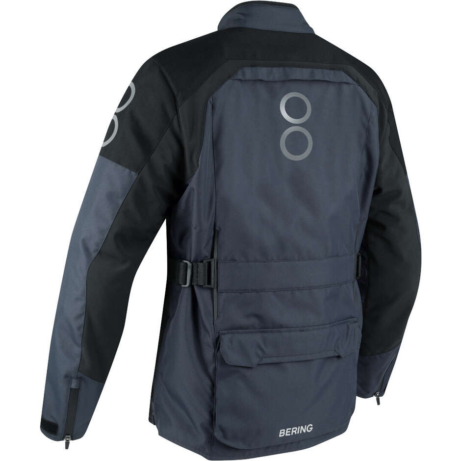 Bering CALGARY Motorradjacke Schwarz Grau