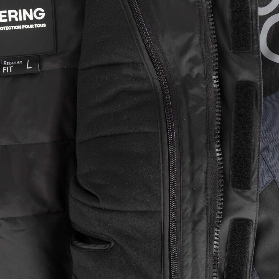 Bering CALGARY Motorradjacke Schwarz Grau
