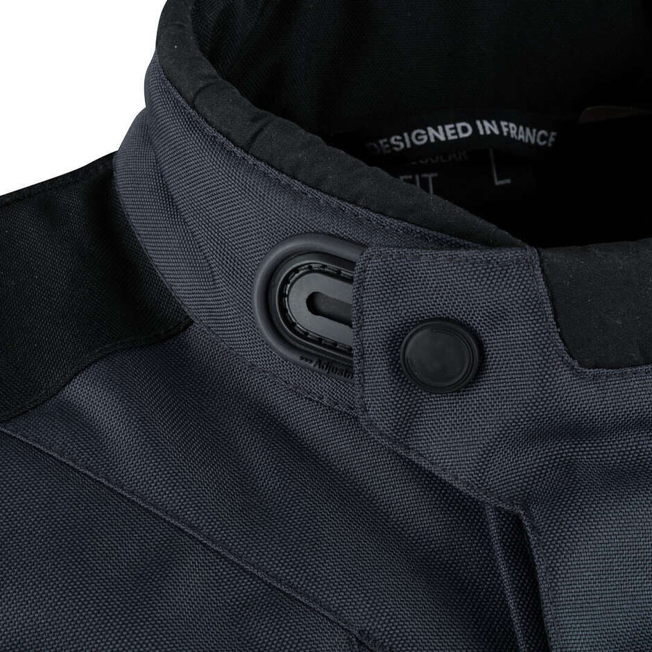 Bering CALGARY Motorradjacke Schwarz Grau