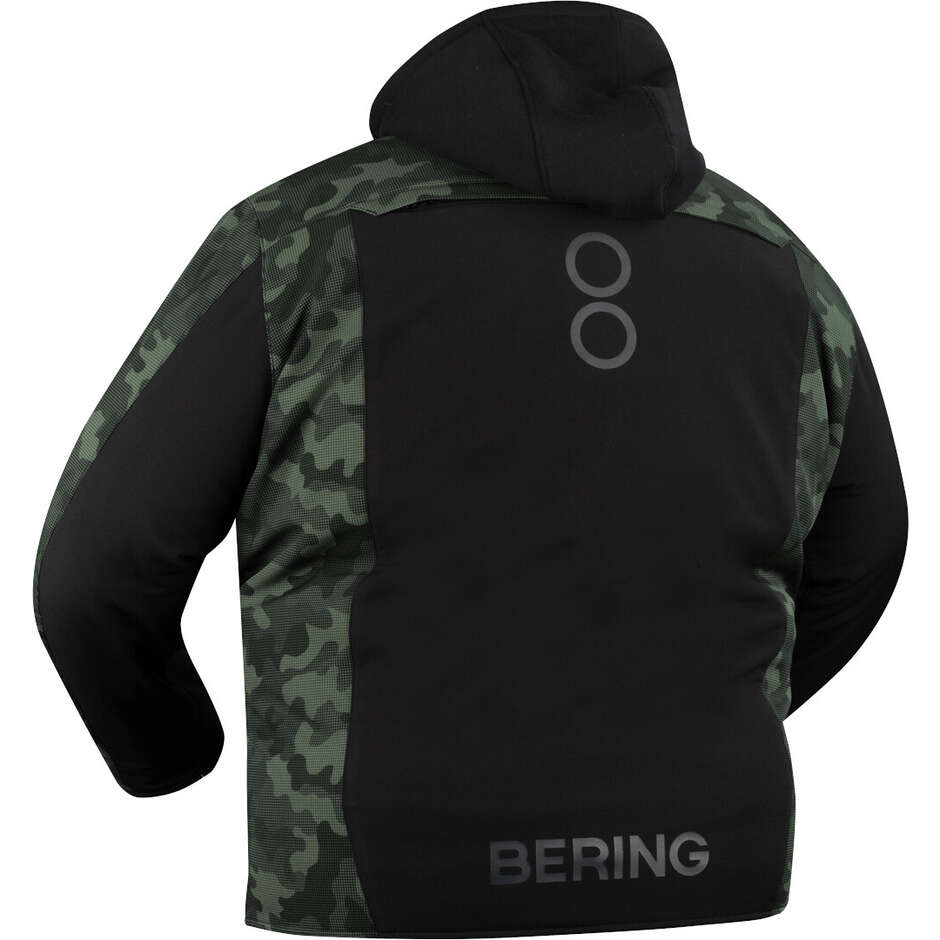Bering DAVIS King Size Black Camo Motorcycle Jacket