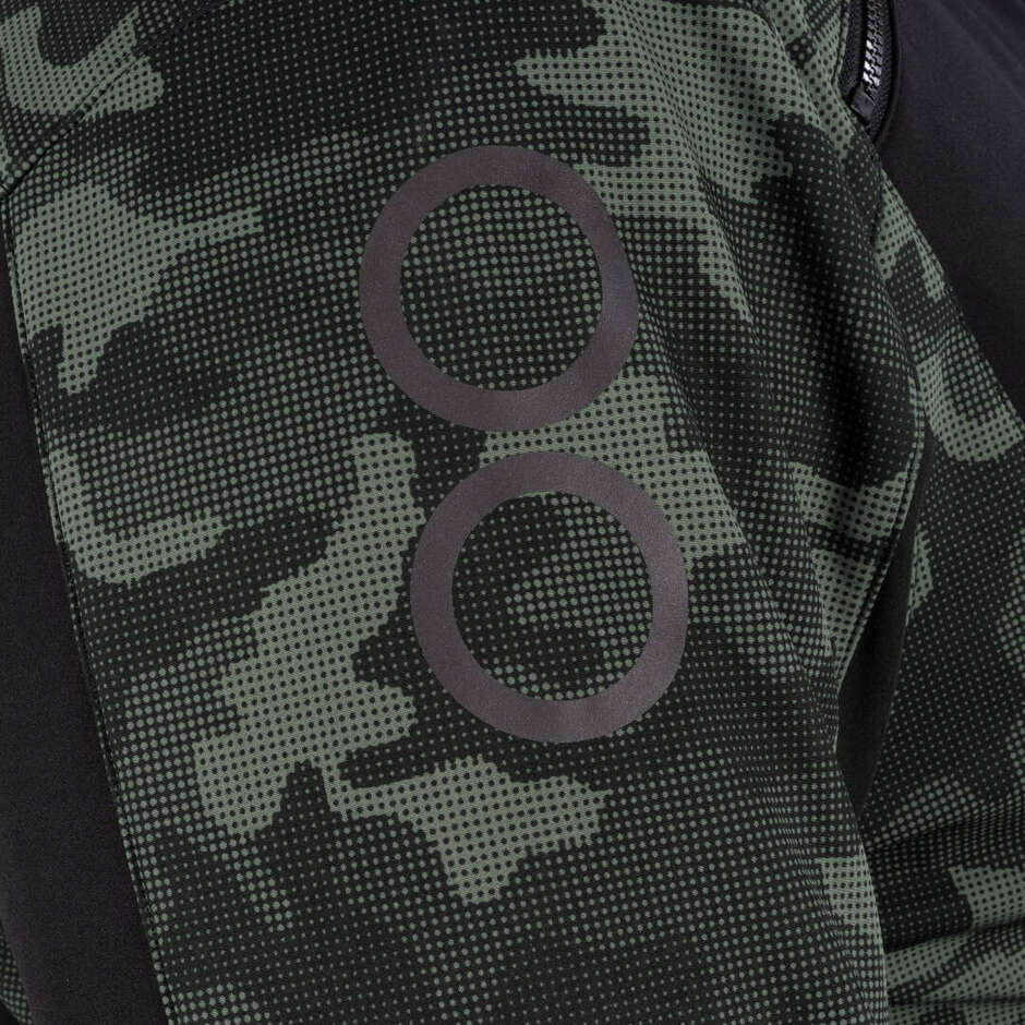 Bering DAVIS King Size Black Camo Motorcycle Jacket