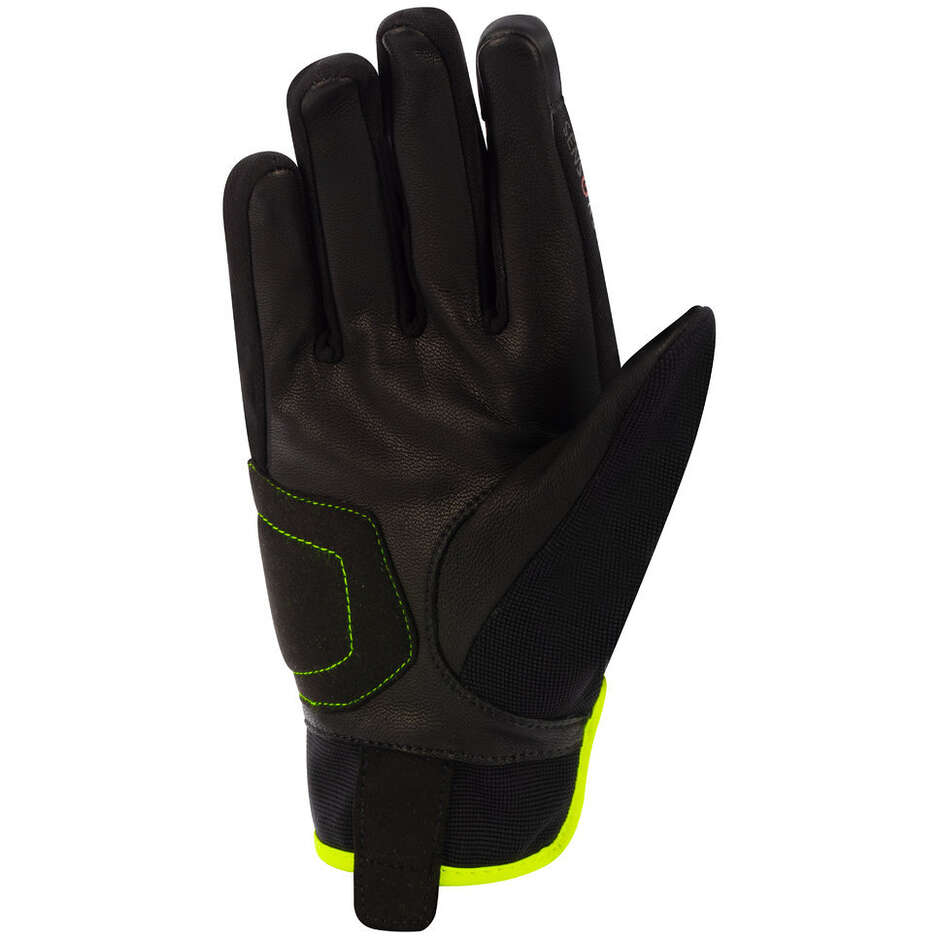 Bering FLETCHER EVO Motorradhandschuhe Schwarz Fluoreszierend