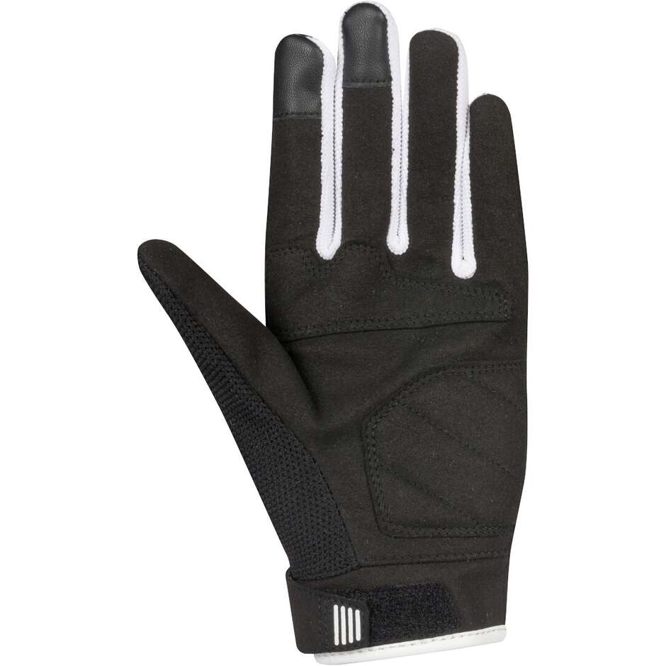 Bering LADY BREEZE Damen Motorradhandschuhe Schwarz Weiß