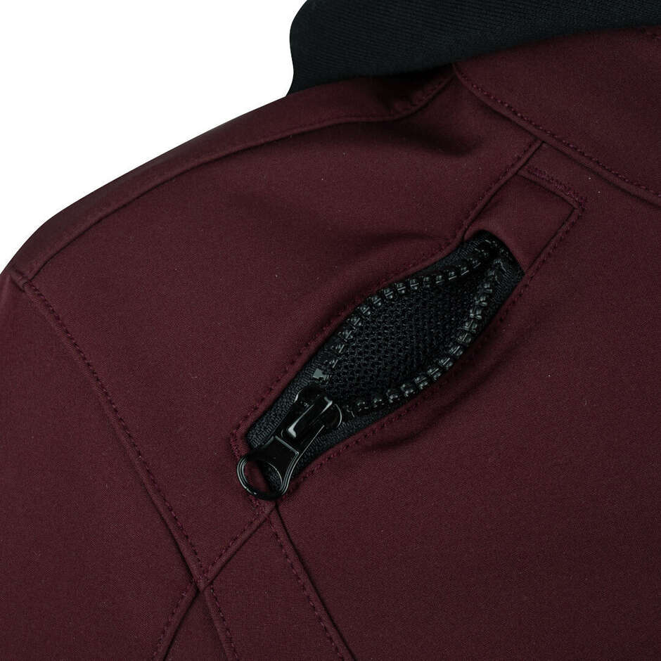 Bering LADY DAVIS Queen Size Plum Women's Motorcycle Jacket