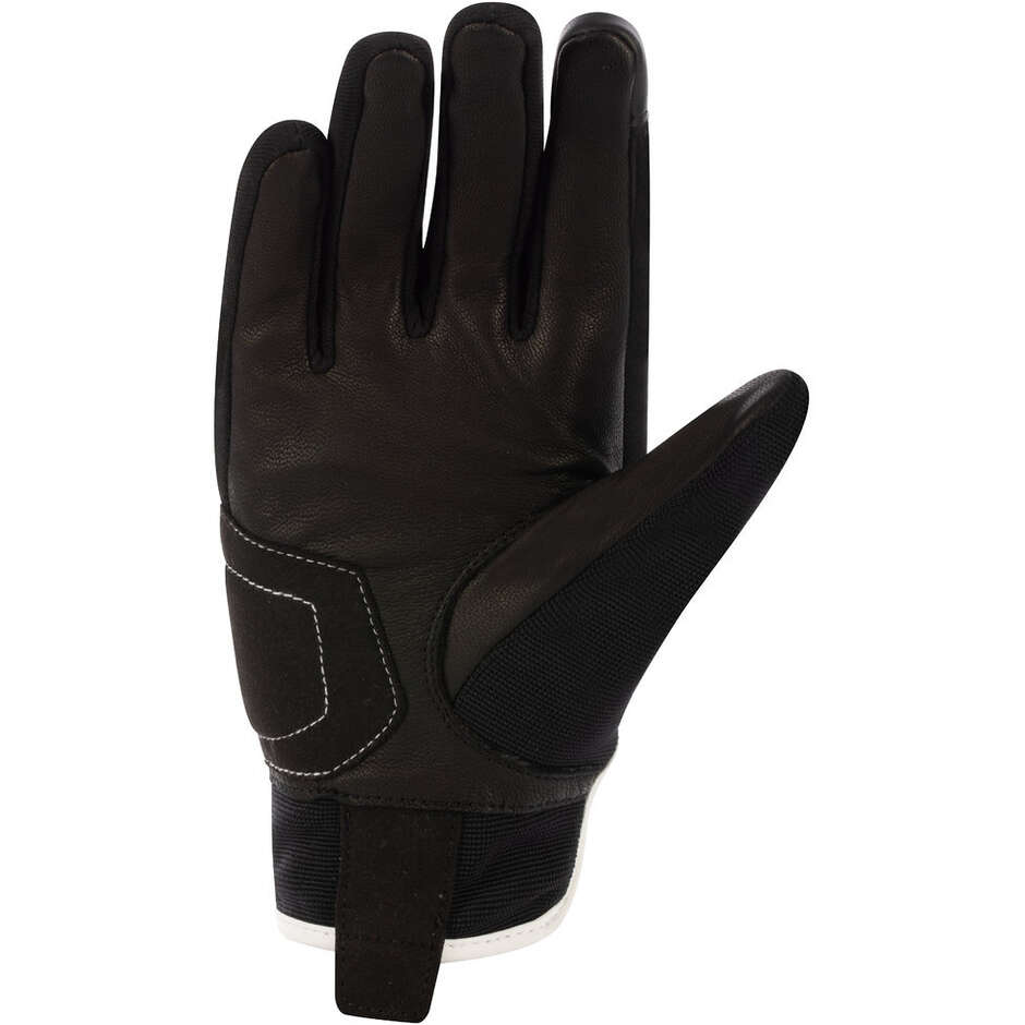 Bering LADY FLETCHER EVO Damen Motorradhandschuhe Schwarz Weiß