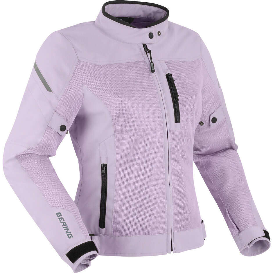 Bering LADY OZONE Lilac Women's Motorcycle Jacket