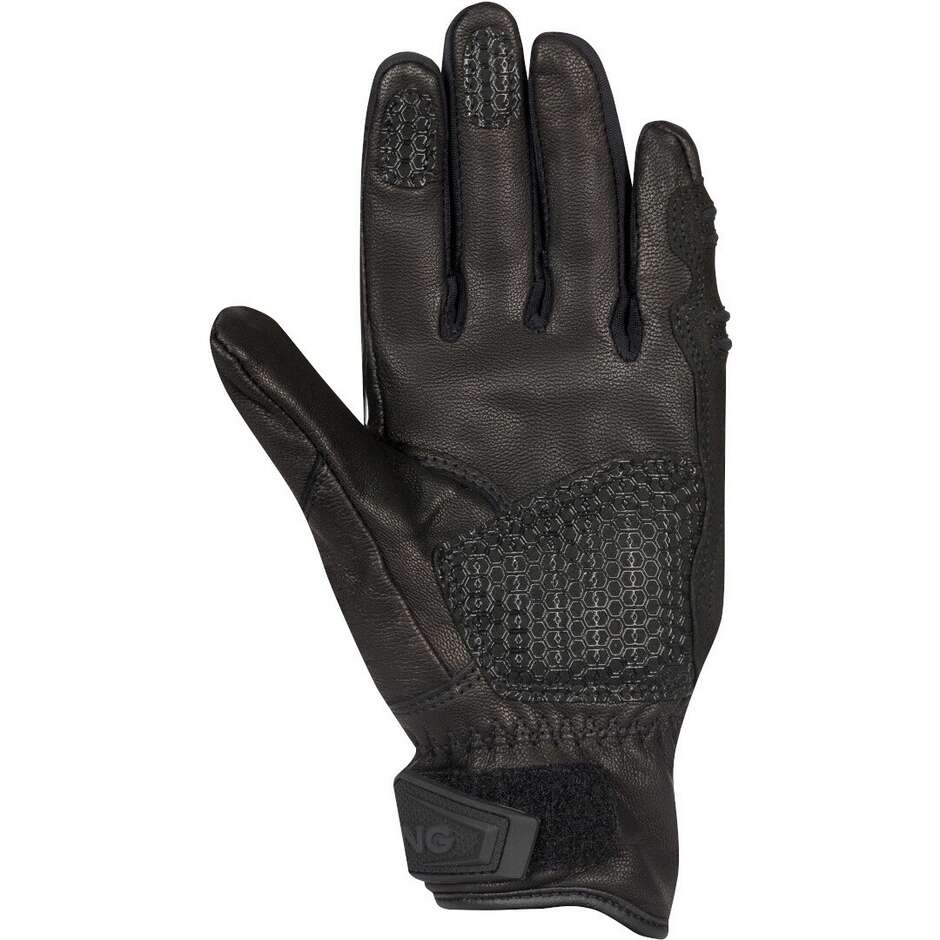 Bering LADY PITTS Damen Motorradhandschuhe Schwarz