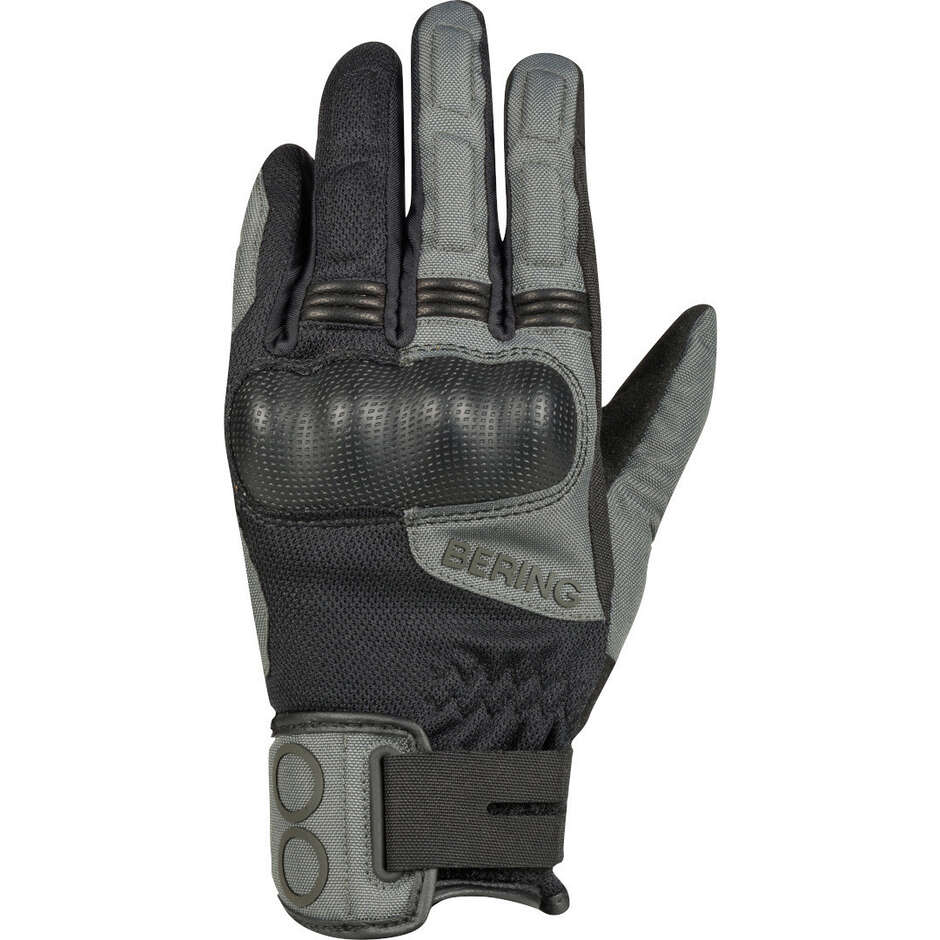 Bering LADY PROFIL Women's Motorcycle Gloves Black Grey