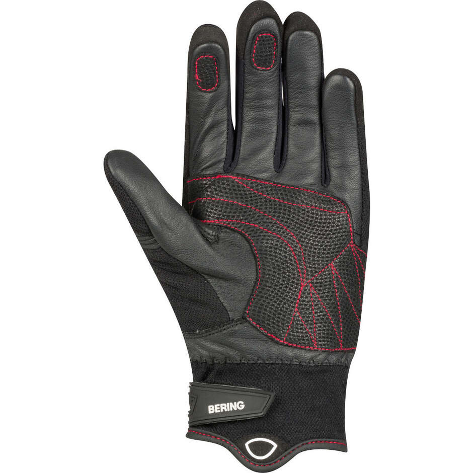 Bering LADY RAID Women's Motorcycle Gloves Black