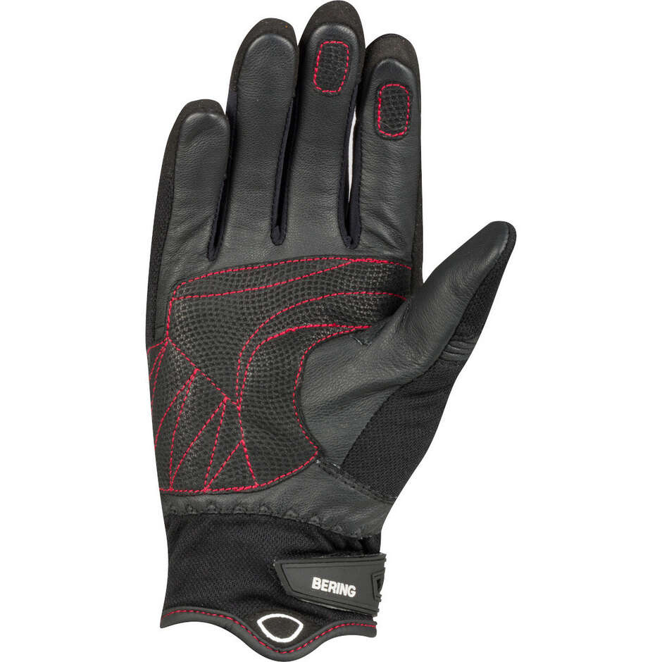 Bering LADY RAID Women's Motorcycle Gloves Black