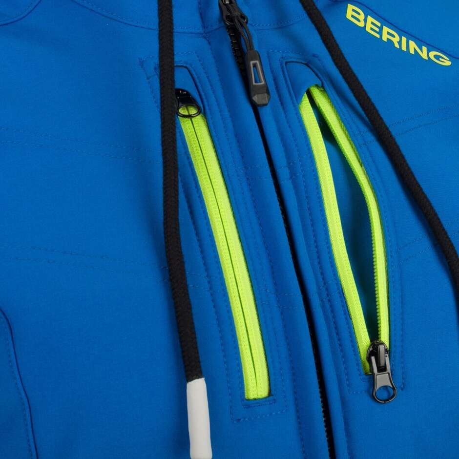 Bering LADY ROTOR Damen Motorradjacke Hellblau Grau