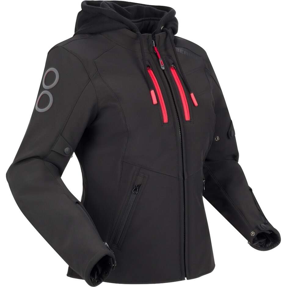 Veste moto femme Bering LADY ROTOR Noir