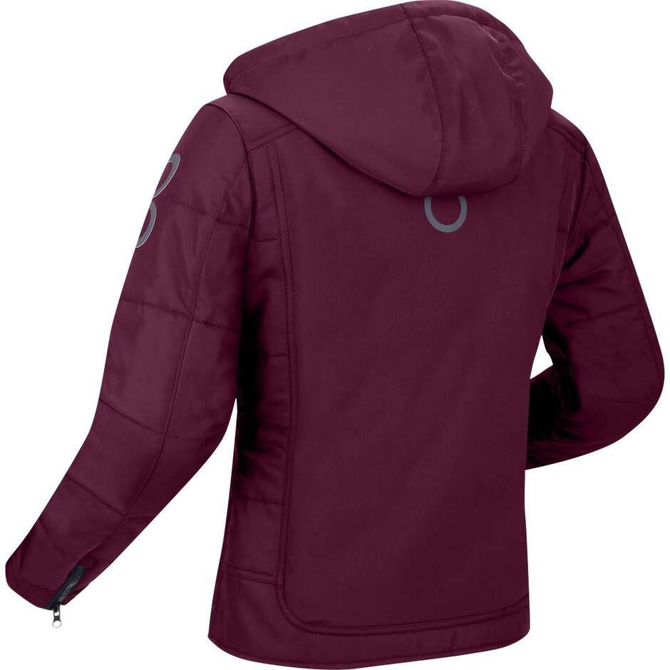 BERING LADY SCOOP Women's Jacket in Burgundy