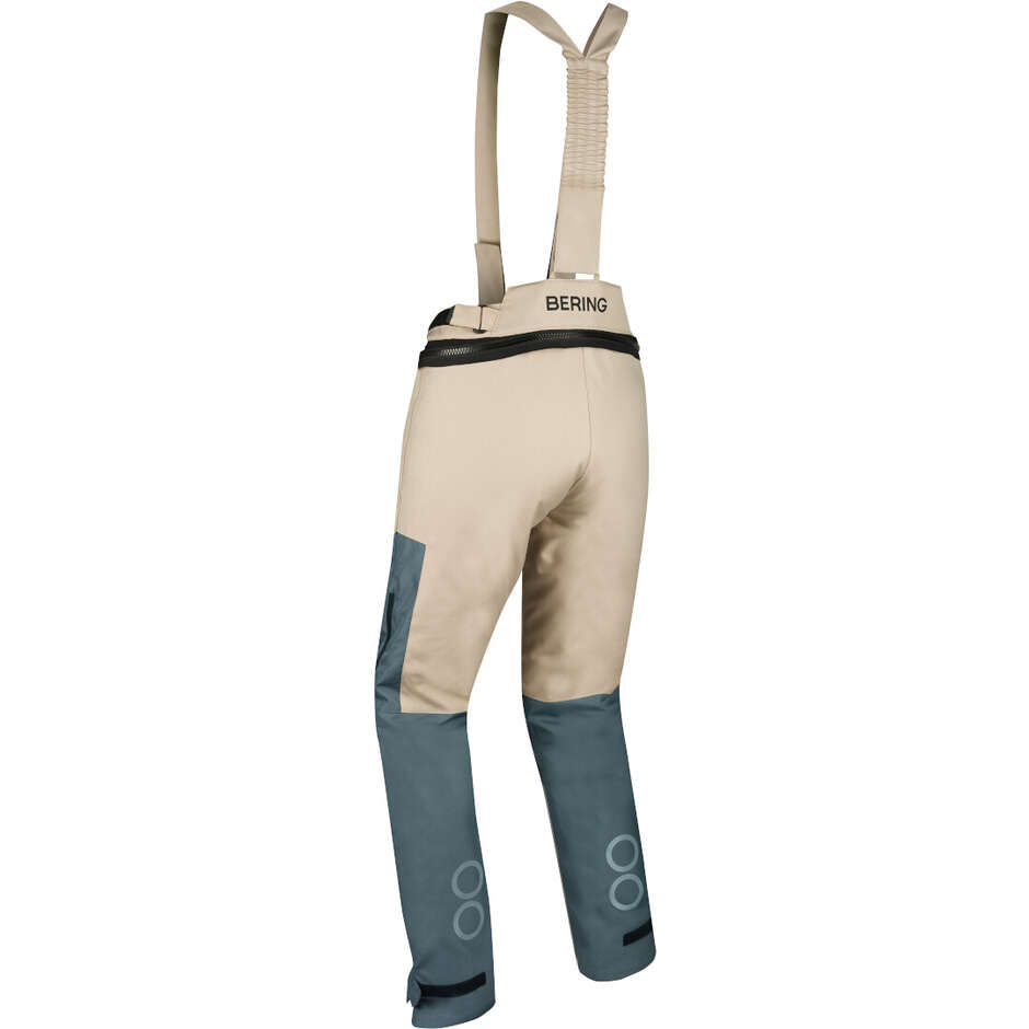 Bering LADY SIBERIA Damen Motorradhose Beige Grau Orange
