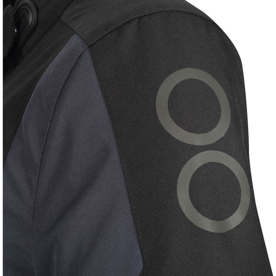 Bering LADY SIBERIA Damen Motorradjacke Schwarz Grau